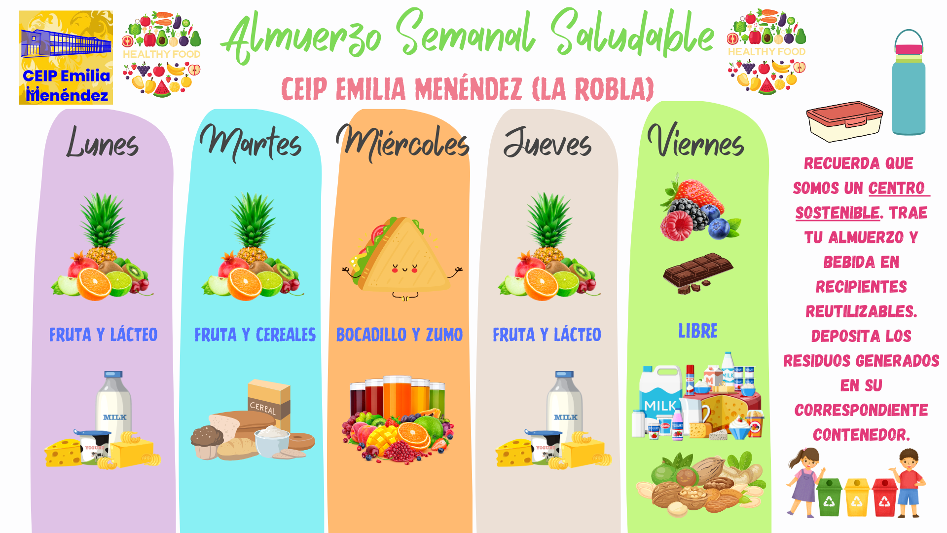 almuerzo saludables